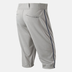 Grey/Navy Adversary 2 Baseball Piped Knicker Athletic | New Balance Clothing
