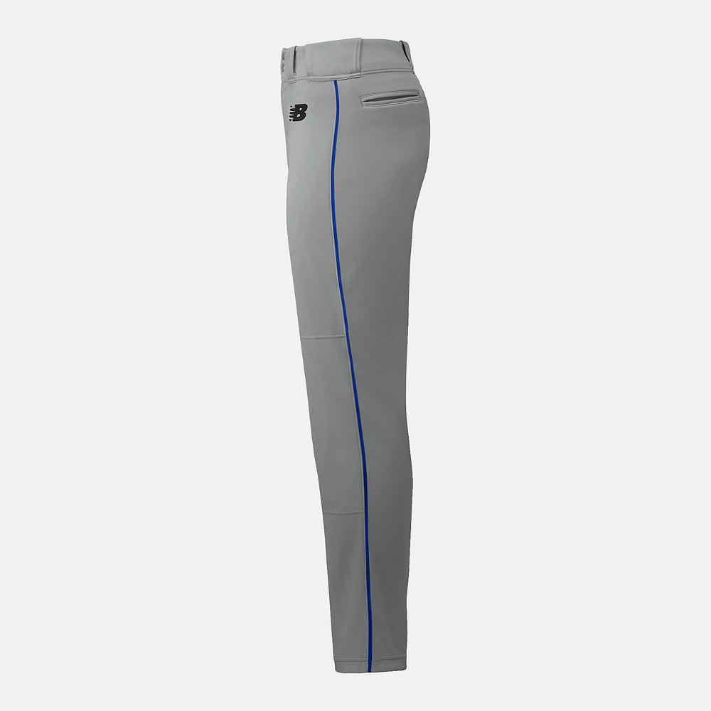 Grey/Royal Blue Adversary 2 Baseball Piped Pant Tapered | New Balance Clothing
