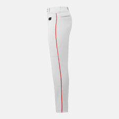 White/Red Adversary 2 Baseball Piped Pant Tapered | New Balance Clothing