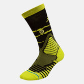 Sulphur Yellow/Black New Balance x Stance Hoops Socks | New Balance Accessories