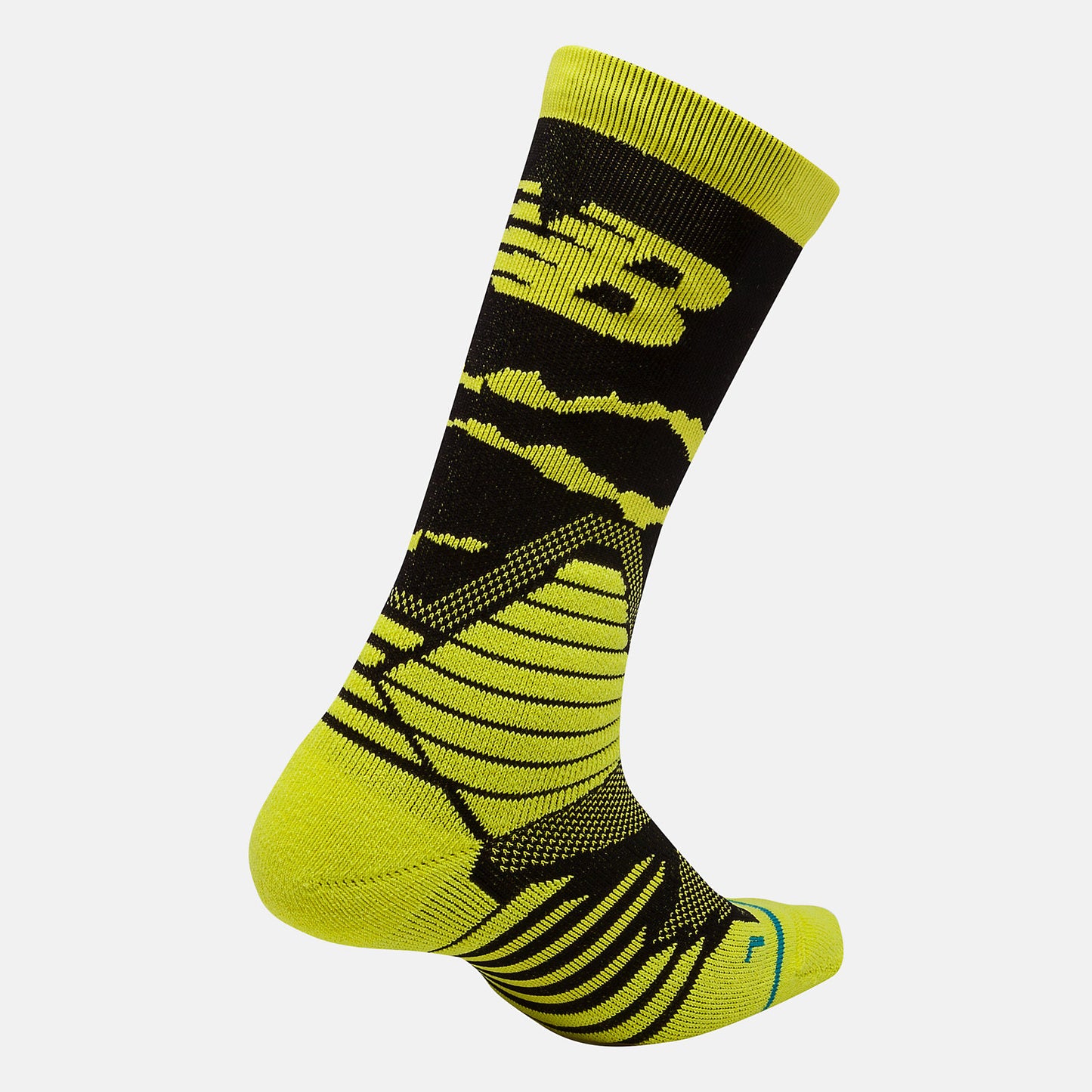 Sulphur Yellow/Black New Balance x Stance Hoops Socks | New Balance Accessories