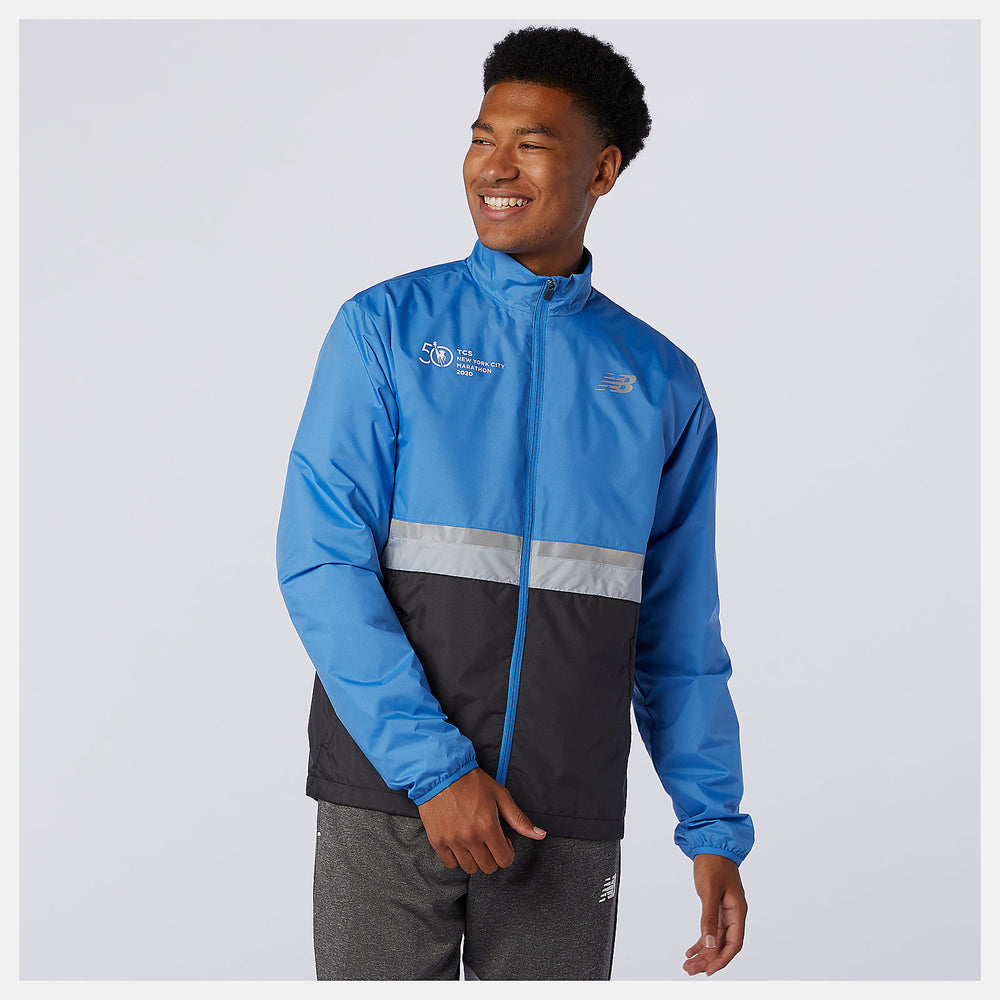 Faded Cobalt NYC Marathon Jacket | New Balance Clothing
