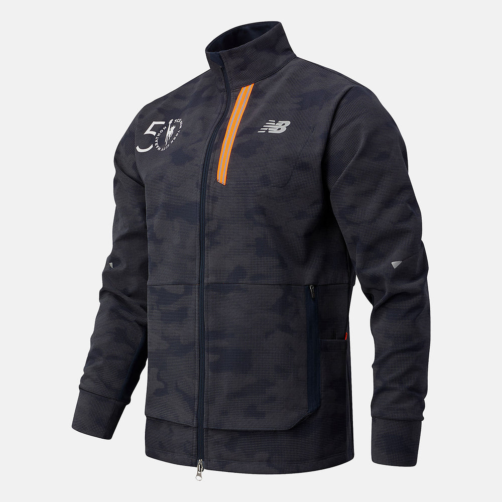 Navy/Reflection NYC Marathon Reflective Impact Run Winter Jacket | New Balance Clothing