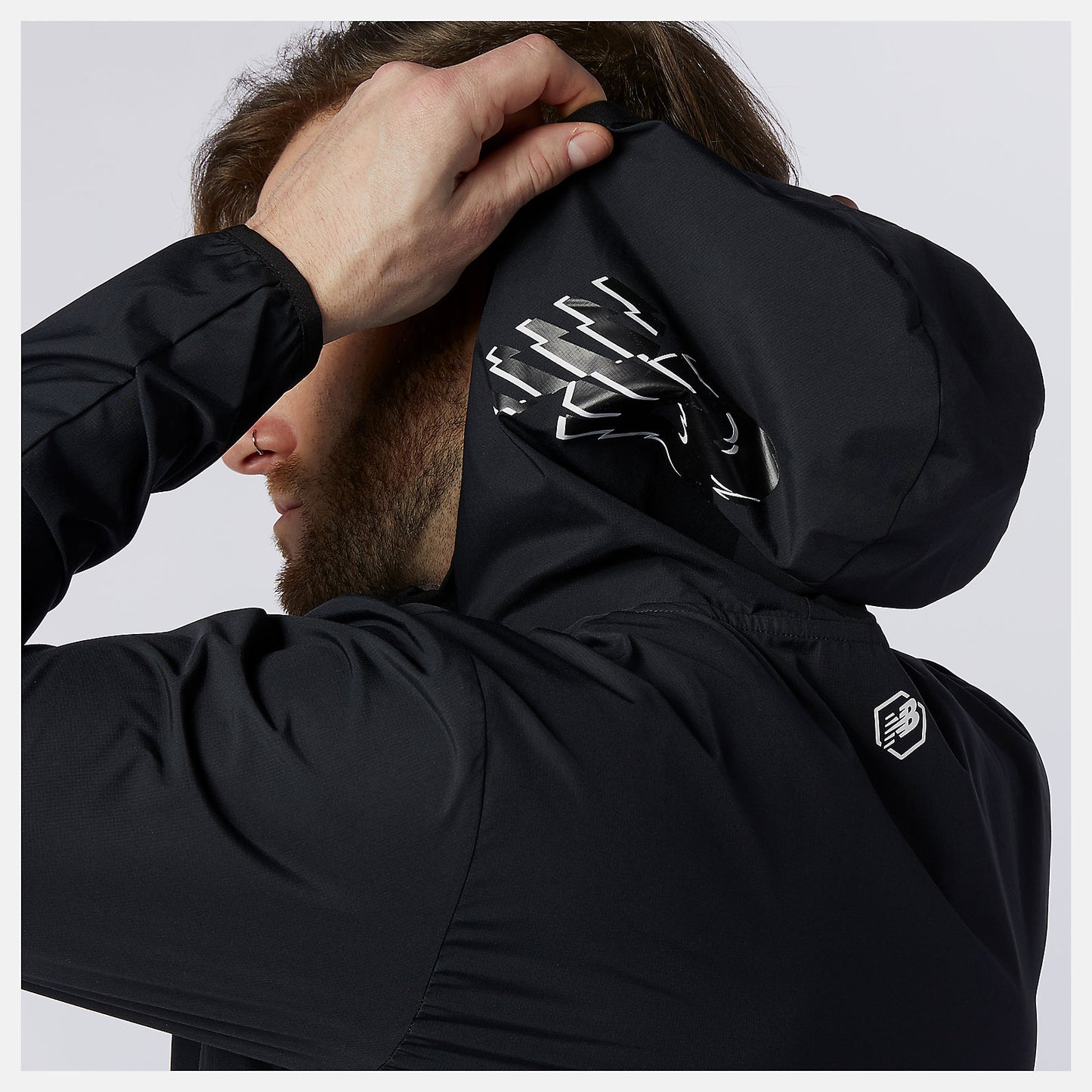 Black Fast Flight Jacket | New Balance Clothing