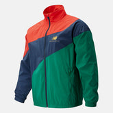 Natural Indigo NB Basketball Woven Court Jacket | New Balance Clothing