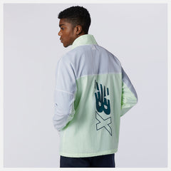 Bleached Lime Glo NB Essentials NBX Jacket | New Balance Clothing