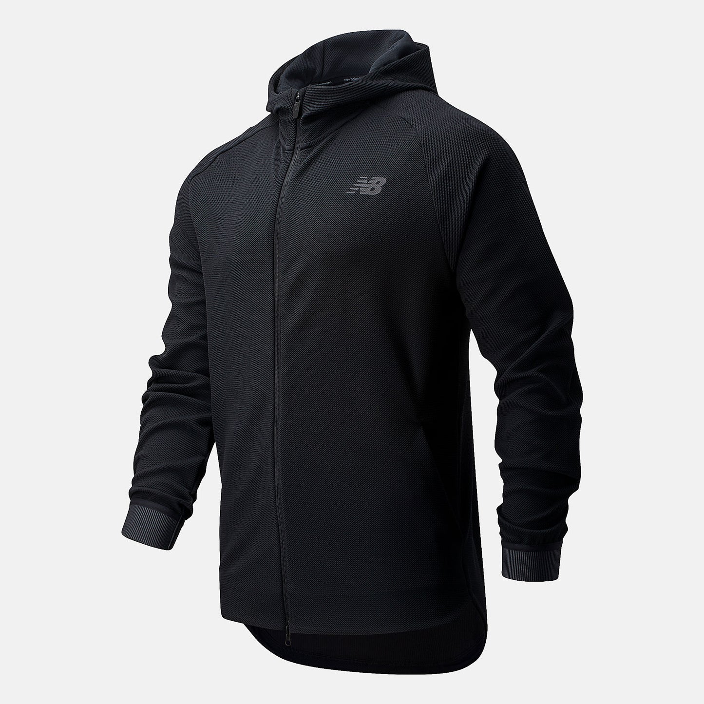 Black/White NB Basketball Finisher Full Zip | New Balance Clothing
