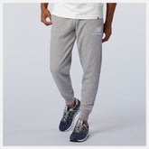 Athletic Grey Essentials Stacked Logo Sweatpant | New Balance Clothing