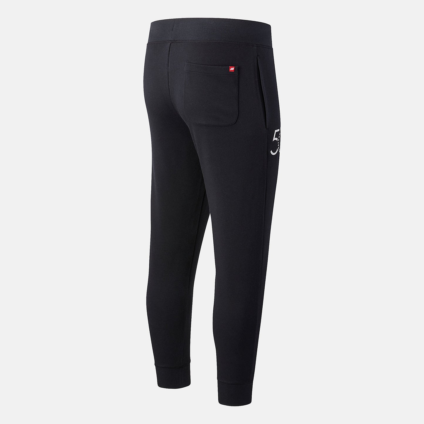 Black NYC Marathon Essentials Stacked Logo Sweatpant | New Balance Clothing