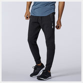 Black Heather Fortitech Fleece Pant | New Balance Clothing