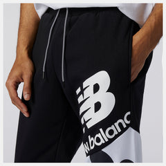 Black Multi NB Athletics Splice Pant | New Balance Clothing