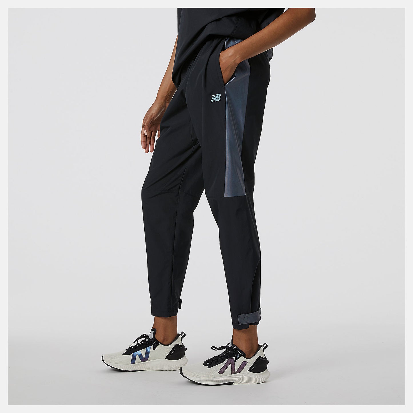 Black Syd Warm Up Pant | New Balance Clothing