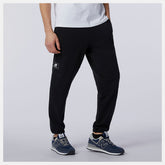 Black NB Athletics Higher Learning Fleece Pant | New Balance Clothing