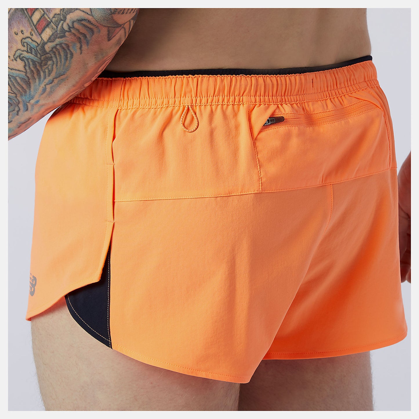 Citrus Punch Impact Run 3 Inch Split Short | New Balance Clothing