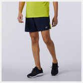 Sulpher Yellow Impact Run 5 Inch Short | New Balance Clothing