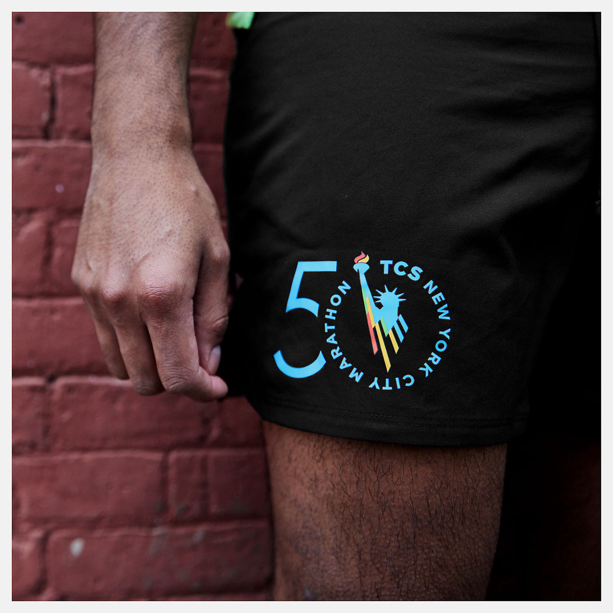 Black NYC Marathon Impact Run 5 inch Short | New Balance Clothing
