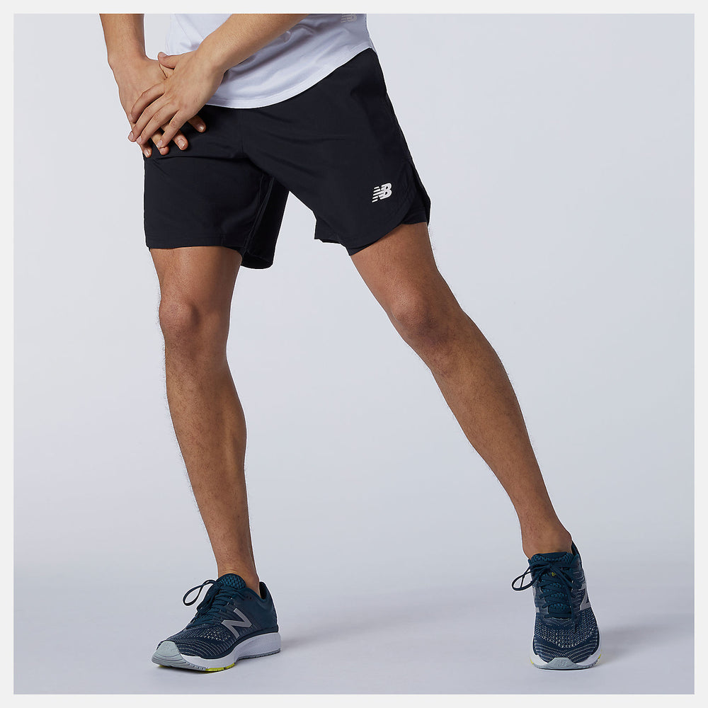 Black Fast Flight 2 in 1 7 Inch Short | New Balance Clothing