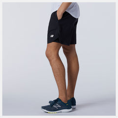 Black Fast Flight 2 in 1 7 Inch Short | New Balance Clothing
