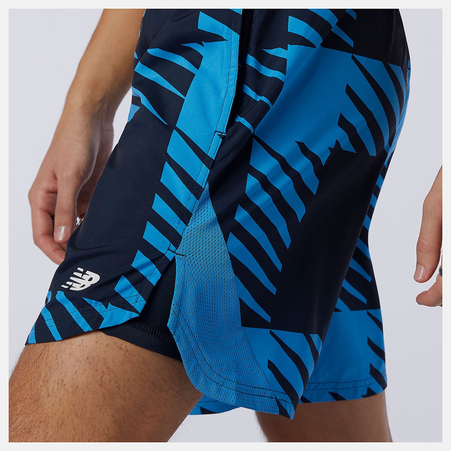 Helium Printed Fast Flight 2 in 1 7 inch Short | New Balance Clothing