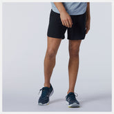 Black Q Speed Fuel 7 Inch Short | New Balance Clothing