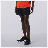 Black Q Speed Fuel 5 Inch Short | New Balance Clothing