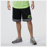 Black NB Athletics Psy Varsity Mesh Short | New Balance Clothing