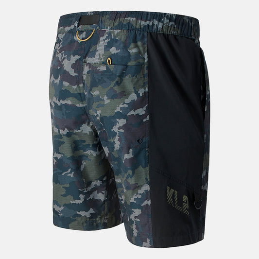 Black Multi KL2 Nature of the Game Printed Utility Short | New Balance Clothing