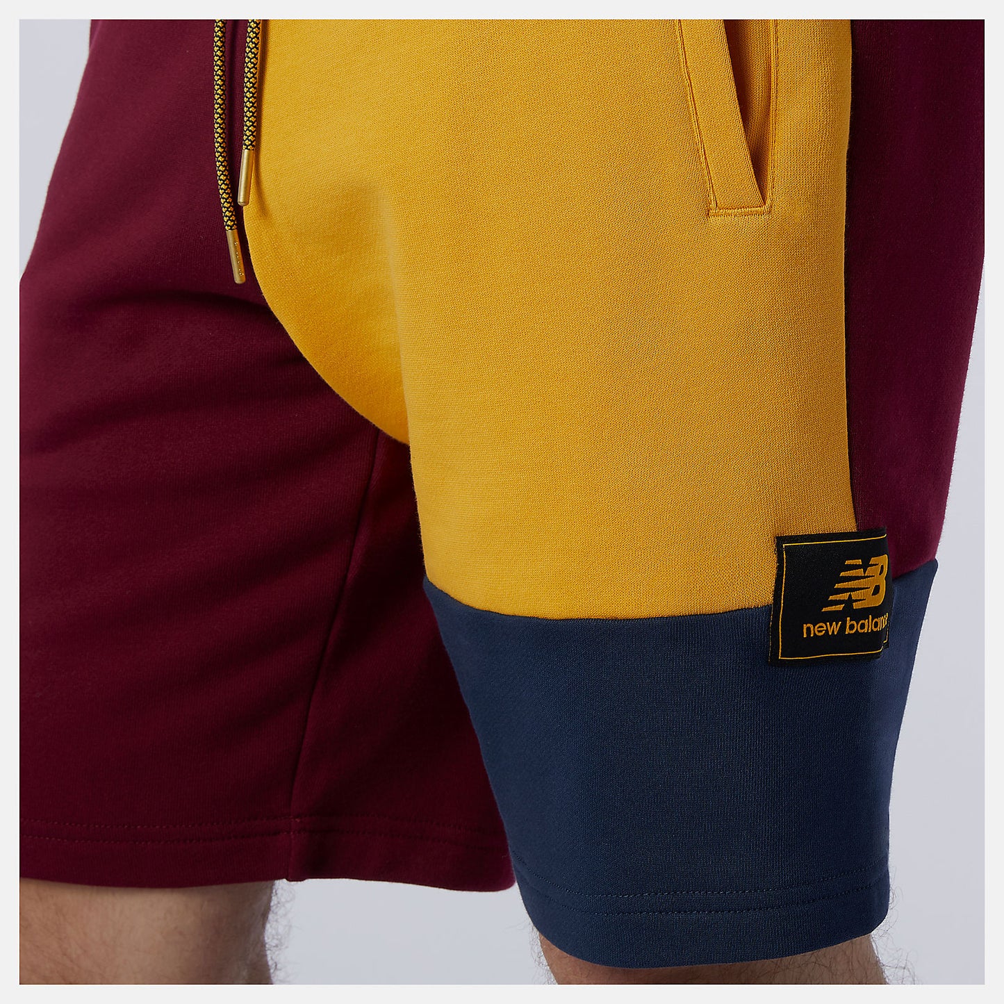 Garnet NB Athletics Higher Learning Fleece Short | New Balance Clothing