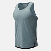 Light Slate Impact Run Singlet | New Balance Clothing