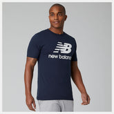Eclipse Essentials Stacked Logo Tee | New Balance Clothing