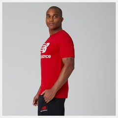 Team Red Essentials Stacked Logo Tee | New Balance Clothing