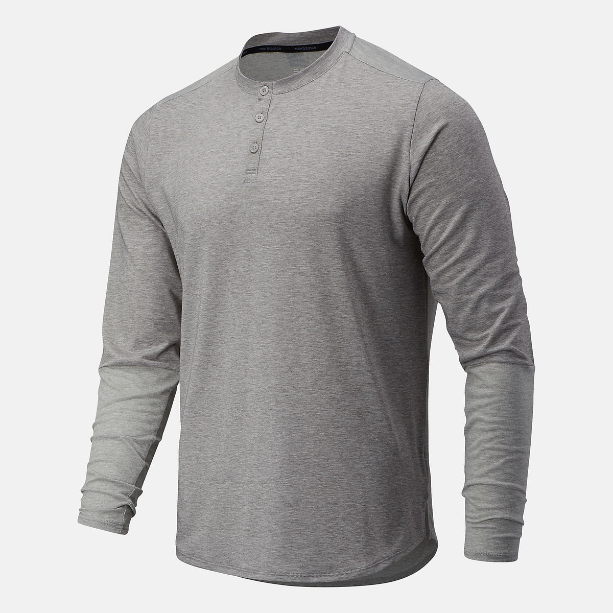 Athletic Grey Fortitech Henley | New Balance Clothing