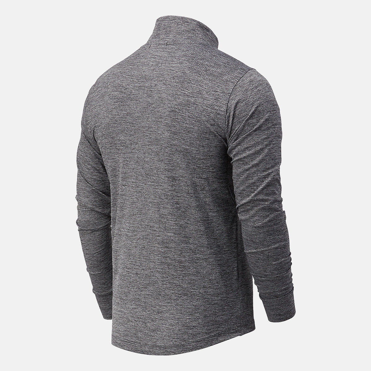 Black Heather NYC Marathon Fortitech Quarter Zip | New Balance Clothing