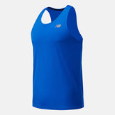 Cobalt Blue Accelerate Singlet | New Balance Clothing