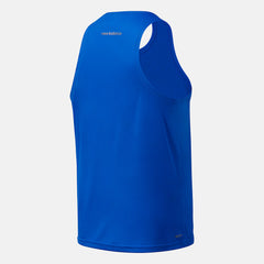Cobalt Blue Accelerate Singlet | New Balance Clothing