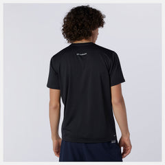 Black Accelerate Short Sleeve | New Balance Clothing