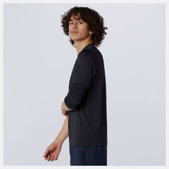 Black Accelerate Long Sleeve | New Balance Clothing
