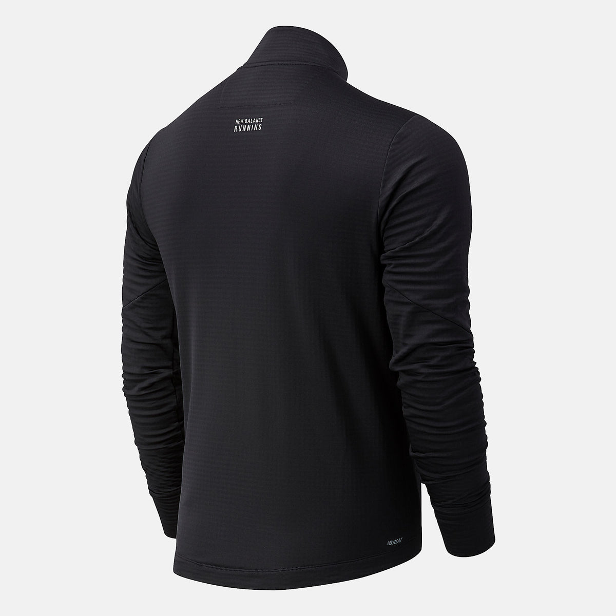 Black NYC Marathon Impact Run Grid Back Half Zip | New Balance Clothing