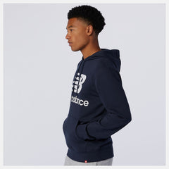 Eclipse NB Essentials Stacked Logo Po Hoodie | New Balance Clothing
