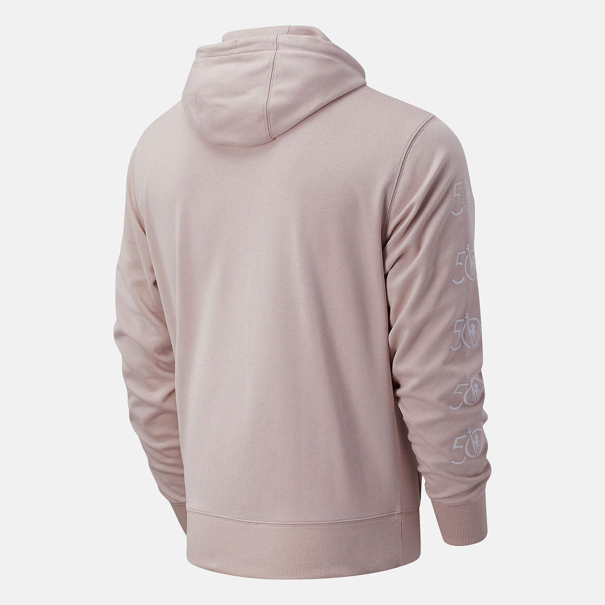 Saturn Pink NYC Marathon Essentials Stack Pack Hoodie | New Balance Clothing