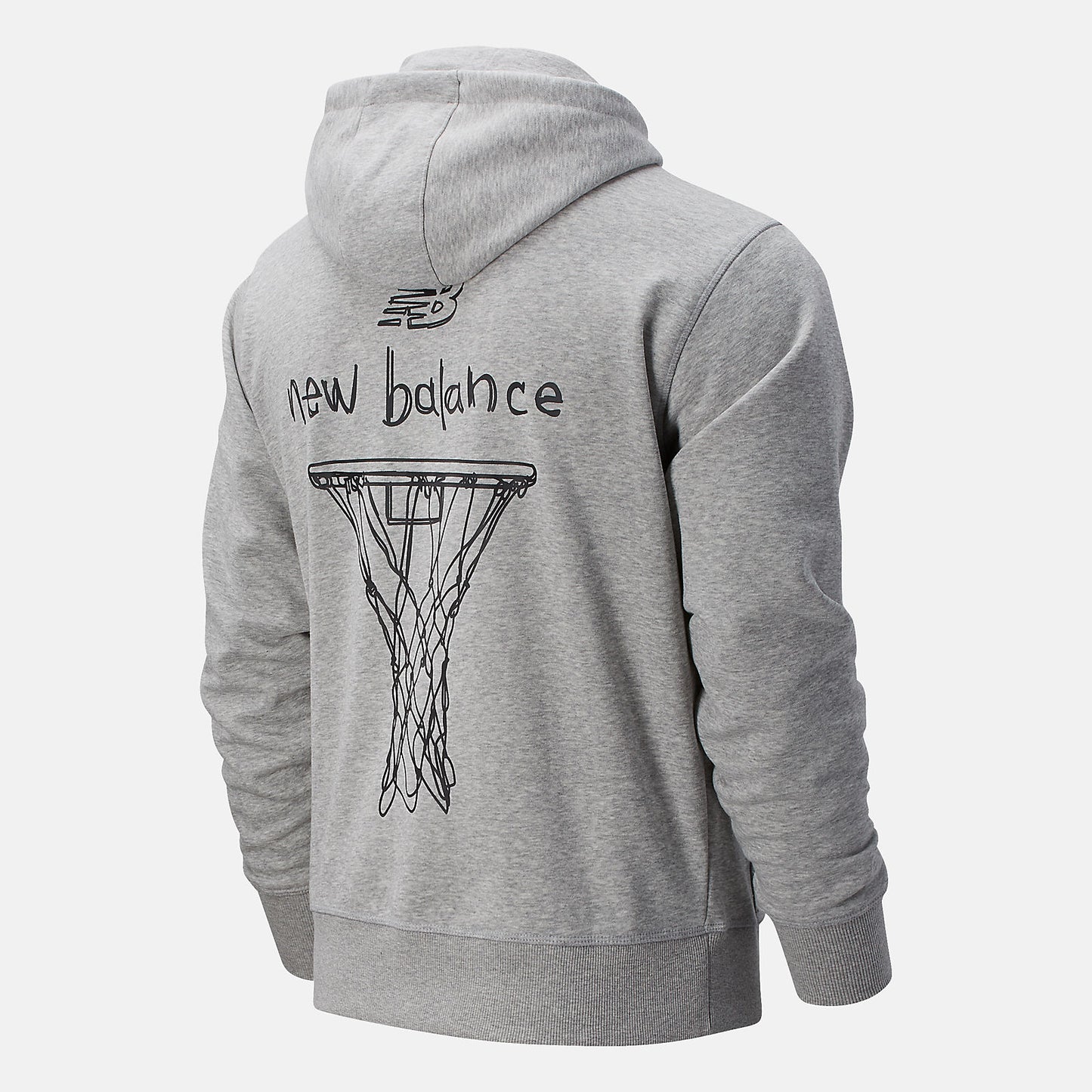 Athletic Grey NB Swish Hoodie | New Balance Clothing