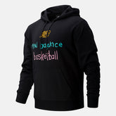 Black Multi NB Swish Hoodie | New Balance Clothing