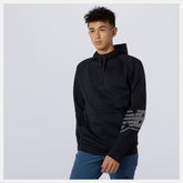 Black Tenacity Fleece Pullover | New Balance Clothing