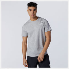 Athletic Grey Heathertech Tee | New Balance Clothing