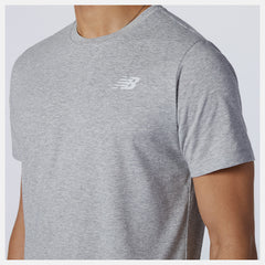 Athletic Grey Heathertech Tee | New Balance Clothing