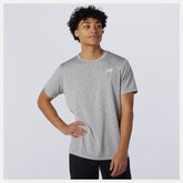 Athletic Grey Tenacity Tee | New Balance Clothing