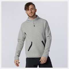 Athletic Grey Fortitech Fleece Pullover | New Balance Clothing