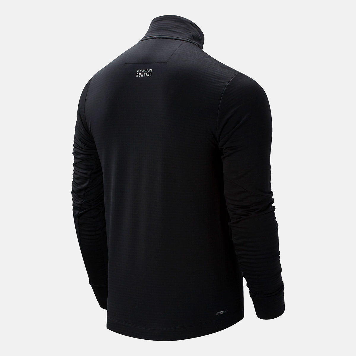 Black Boston NB Heat Grid Half Zip | New Balance Clothing