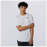 White Q Speed Fuel Short Sleeve | New Balance Clothing
