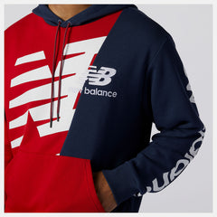 Team Red Inline NB Athletics Splice Hoody | New Balance Clothing
